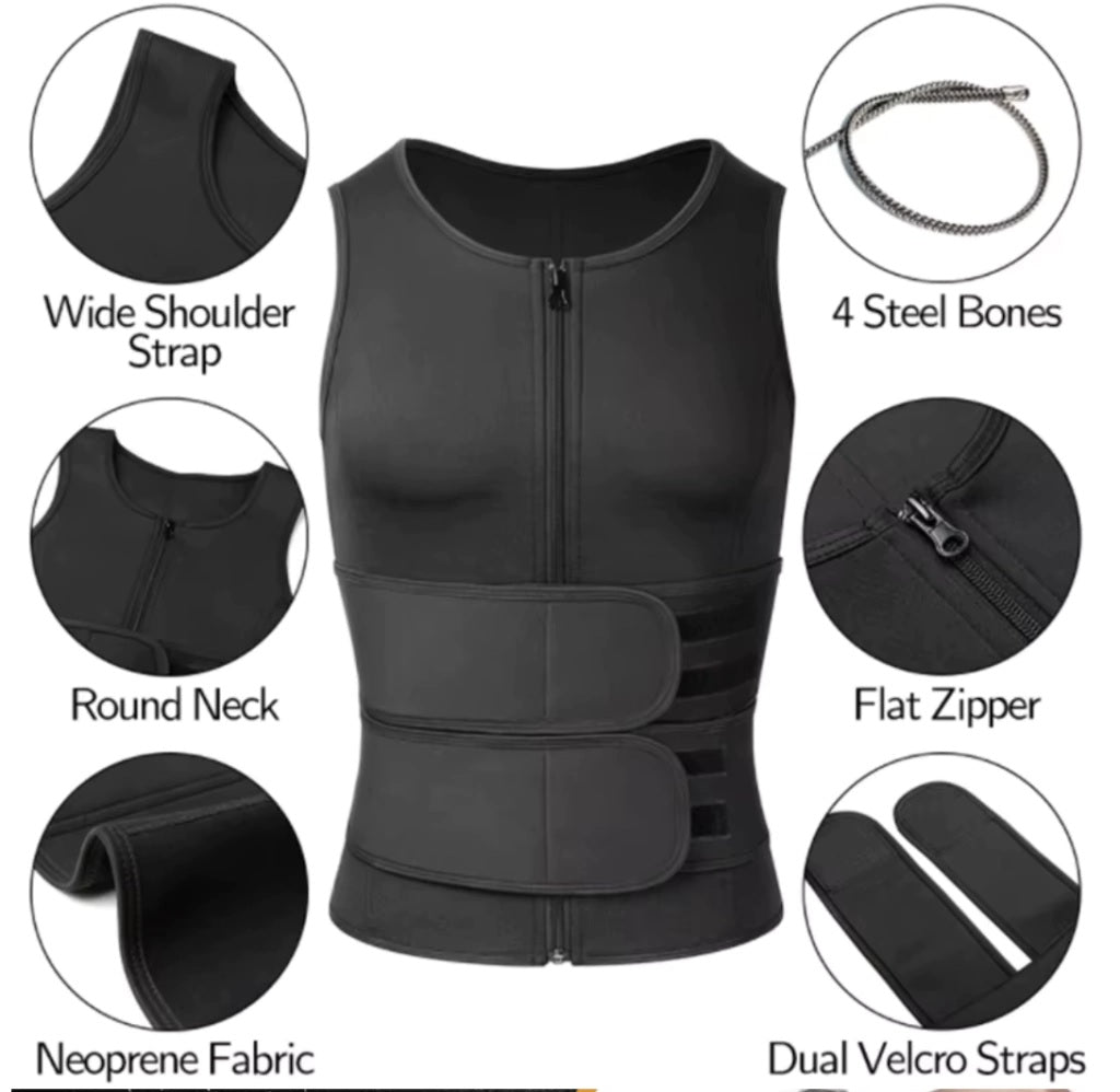Chaleco Modelador Pro  HOMBRE